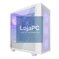 Coolbox Caixa Gaming ATX GA300 GRIDLINE White — imagem 1