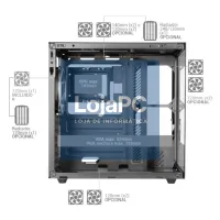 MARS GAMING Caixa MCV-ONE Atx Duplo Câmara Black — imagem 3