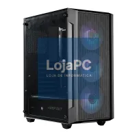 Keep Out Caixa M-Atx KO XC-200 RGB Usb3 Black Glass — imagem 1