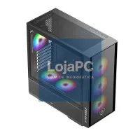 Keep Out Caixa M-Atx KO XC-805 MESH ARGB Usb3 Black — imagem 3