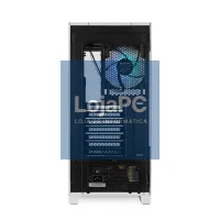 NOX Semi-torre HUMMER ETHER Cristal Curvo Preto&Bla — imagem 3