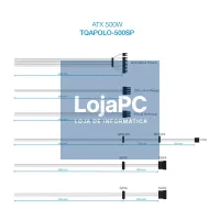 Tooq Fonte Alimentação TQAPOLO-500SP 500W PFC — imagem 5