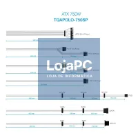 Tooq Fonte Alimentação TQAPOLO-750SP 750W — imagem 3