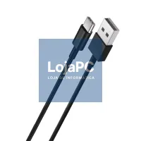 Charger + Cable Type C COOL Universal 2.4Amp Black — imagem 4