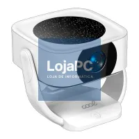 Compact Projector COOL Onix 3500 Lumens Integrated Speaker + HDMI / USB + Wifi Mirror White — imagem 1
