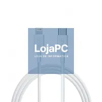 Compatible USB Cable COOL Universal TYPE-C to Lightning (1.2 meters) White — imagem 1