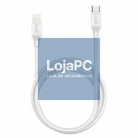 Compatible USB Cable COOL Universal TYPE-C to Lightning (1.2 meters) White — imagem 3