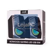 Computer Speakers for PC Gaming LED USB COOL 8W — imagem 4