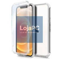 COOL 3D Silicone Case for iPhone 12 mini (Transparent Front + Back) — imagem 1