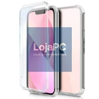 COOL 3D Silicone Case for iPhone 13 (Transparent Front + Back) — imagem 1
