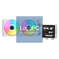 Cougar Ref. Liq Poseidon Vistek Pro ARGB 240 White — imagem 1