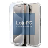 COOL 3D Silicone Case for iPhone 15 Pro Max (Transparent Front + Back) — imagem 1