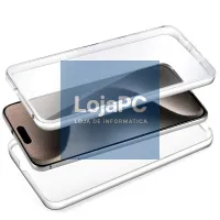 COOL 3D Silicone Case for iPhone 15 Pro Max (Transparent Front + Back) — imagem 2