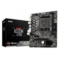 MSI Placa-mãe A520M-A PRO mATX AM4 — imagem 1