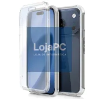 COOL 3D Silicone Case for iPhone 17 Pro Max (Transparent Front + Back) — imagem 1