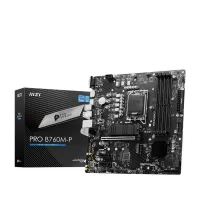 MSI Placa-mãe PRO B760M-P DDR5 mATX LGA1700 — imagem 1