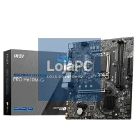 MSI Placa-mãe PRO H610M-G DDR5 mATX 1700 — imagem 1