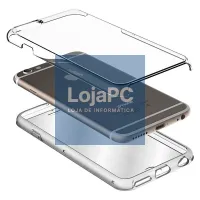 COOL 3D Silicone Case for iPhone XS Max (Transparent Front + Back) — imagem 2