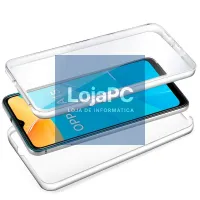 COOL 3D Silicone Case for Oppo A15 / A15s (Transparent Front + Back) — imagem 2