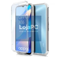 COOL 3D Silicone Case for Oppo A16 / A16s / A54s (Transparent Front + Back) — imagem 1