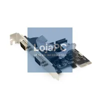 GEMBIRD Tarjet PCI Express bajo perf 2 p. DB9 Mach — imagem 1