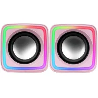 MARS GAMING Colunas MSCUBE Premium 8W Pink — imagem 1
