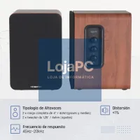 iggual Colunas 2.0 50W Bluetooth 5.3 Home Studio — imagem 3