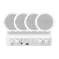 Hikvision DS-QAE1KA80206-4 Kit 1xAmpl 4xAlta Tecto — imagem 1