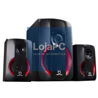 Hiditec Colunas 2.1 Multimedia H400 40W Blt Radi — imagem 1