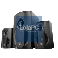 Hiditec Coluna 2.1 H400 DARK EDITION — imagem 1