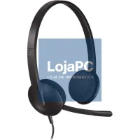 Logitech Auscultador+Micro H340 USB — imagem 1
