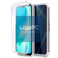 COOL 3D Silicone Case for Samsung A165 Galaxy A16 / A16 5G (Transparent Front + Back) — imagem 1