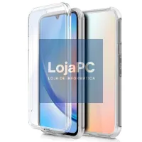 COOL 3D Silicone Case for Samsung A346 Galaxy A34 5G (Transparent Front + Back) — imagem 1