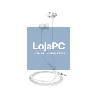 Celly Auscultadores com microfone Jack 3.5 ST Branco — imagem 1