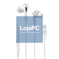 Celly Auscultadores cabo Usb-C Branco — imagem 1