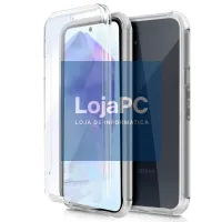 COOL 3D Silicone Case for Samsung A556 Galaxy A55 5G (Transparent Front + Back) — imagem 1
