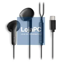 NGS Auscultador Intraural Preto Micro USB-C — imagem 2