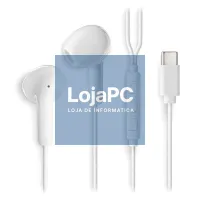 NGS Auscultador Intraural Branco Micro USB-C — imagem 3