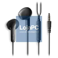 NGS Auscultador Preto Estéreo Cabo JACK 3.5 Mm — imagem 2