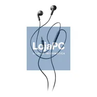NGS Auscultador Preto Estéreo Cabo JACK 3.5 Mm — imagem 1