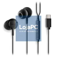 NGS Auscultador Preto Estéreo USB-C com fio — imagem 2