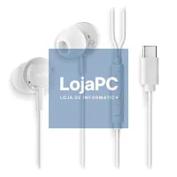 NGS Auscultador Branco Estéreo USB-C com fio — imagem 2