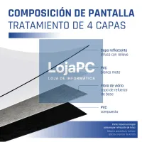 iggual Ecrã 100" 180x180 cm 1:1 trípode+bolsa — imagem 3