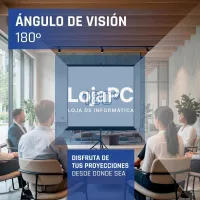 iggual Ecrã 112" 200x200 cm 1:1 trípode+bolsa — imagem 5