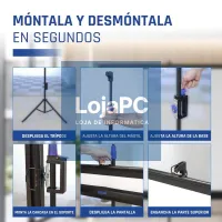 iggual Ecrã 72" 152x115 cm 4:3 trípode+bolsa — imagem 3