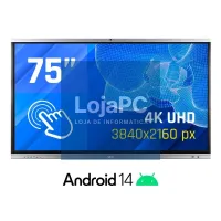 iggual Ecrã interactiva 4K ORCHID 75" Webcam — imagem 1