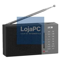 SPC Jetty Lite AM/FM Radio Cinzento — imagem 3