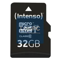 Intenso 3423480 Micro SD UHS-I Premium 32GB c/adap — imagem 2