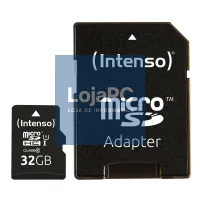 Intenso 3423480 Micro SD UHS-I Premium 32GB c/adap — imagem 1