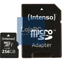 Intenso 3423492 Micro SD UHS-I Premium 256G c/adap — imagem 1
